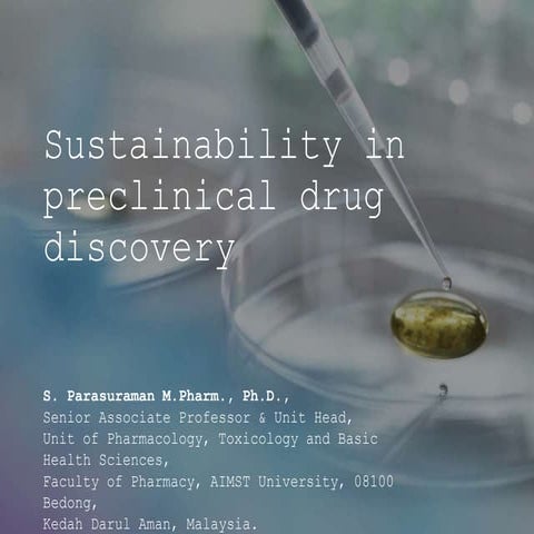 Sustainability in preclinical drug discovery.pptx