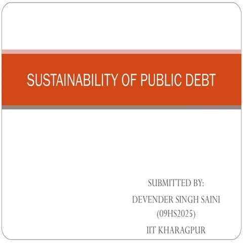 Sustainability of public debt presentation. (1)