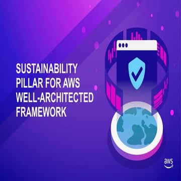 Sustainability Pillar for AWS Well-Architected Framework