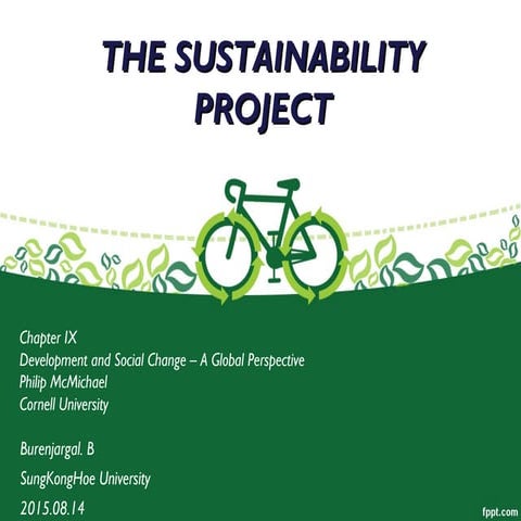 Sustainability project