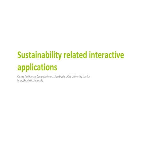Sustainability Games, Tools And Related Websites | PDF
