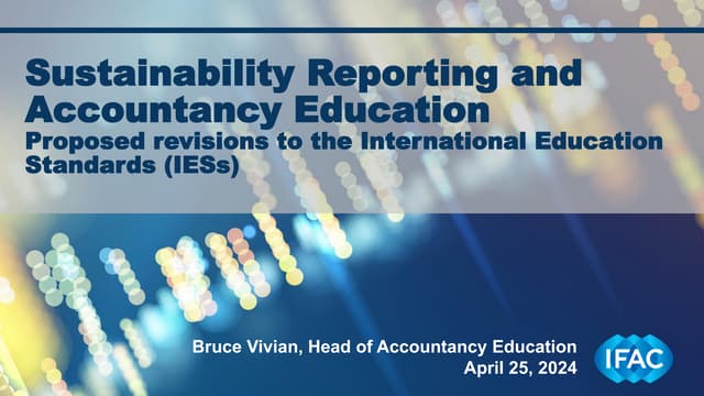 Singapore 2024 Sustainability Reporting and Accountancy Education Slides