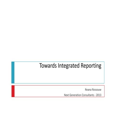 Sustainability vs Integrated Reporting - What's the difference?