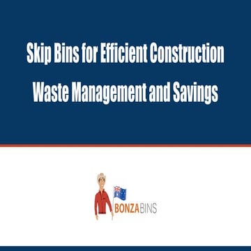 Eco-Friendly Waste Disposal: How Skip Bins Support Recycling Efforts | PDF