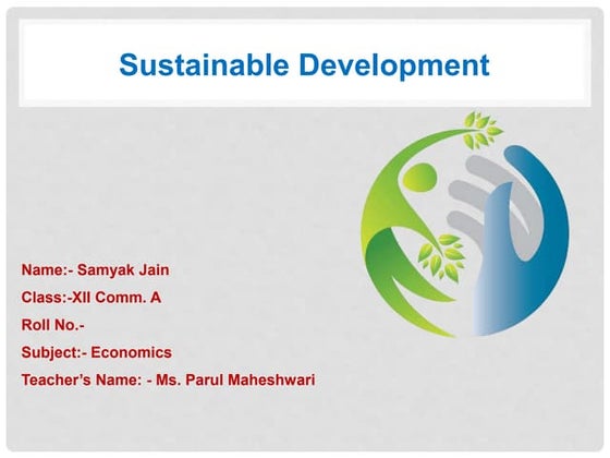 TOWARDS A SUSTAINABLE WORLD.pptx