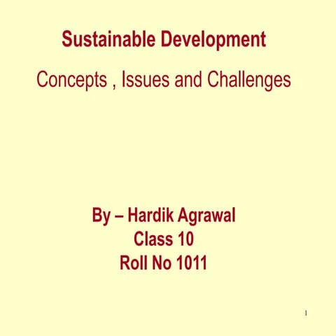 Sustainable-Development by Hardik Agrawal.pptx