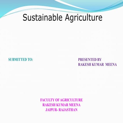 Sustainable AgricultureGreen/Sustainable Agriculture.pptx