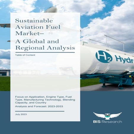 Global Sustainable Aviation Fuel Market Research Report: Forecast (2023 ...