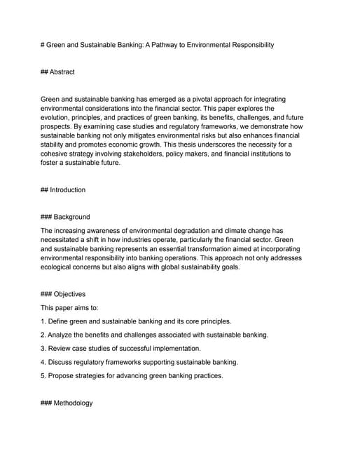 Banking for a Sustainable Future : Newsera21.com