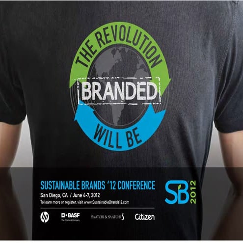 Sustainable Brands 2012 - Brochure