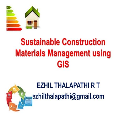 Picture of sustainable Construction material management using GIS ezhil.pptx