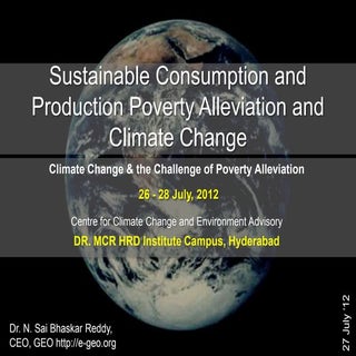 Sustainable consumption and product...