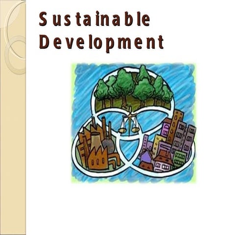Sustainable development