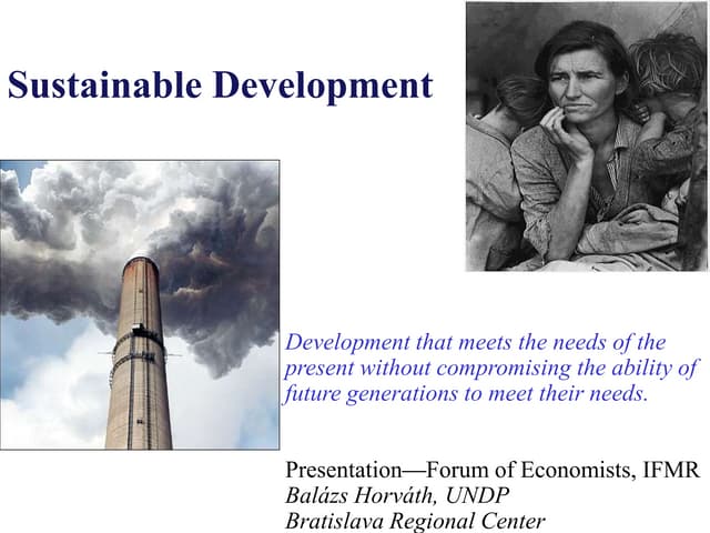 Sustainable Development