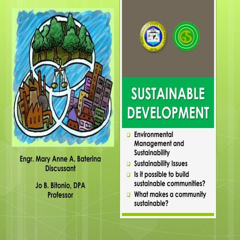 Sustainable Development