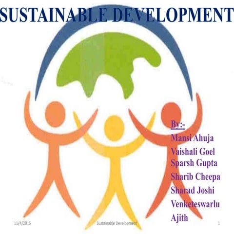 Sustainable development