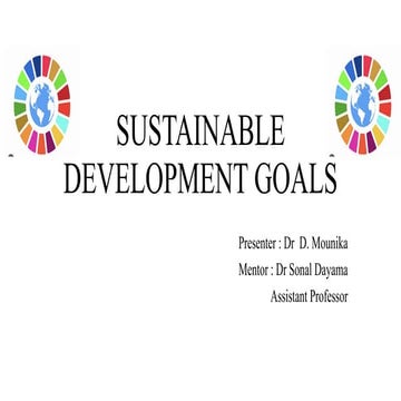 Sustainable development Goal 3.pptx United Nations SDG | PPTX