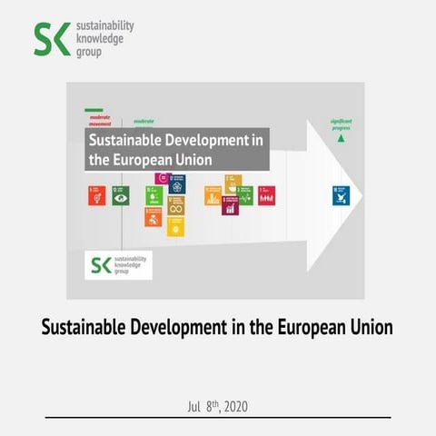 Sustainable Development in the European Union | PDF