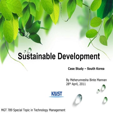 Sustainable Development