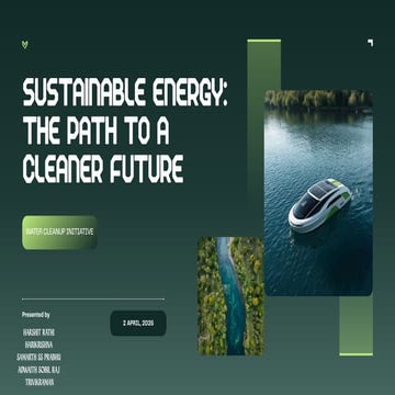 Innovative Solar-Powered Water Cleanup Solutions for a Sustainable ...