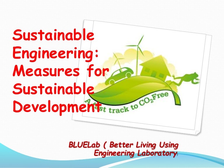 sustainable engineering sustainable engineering