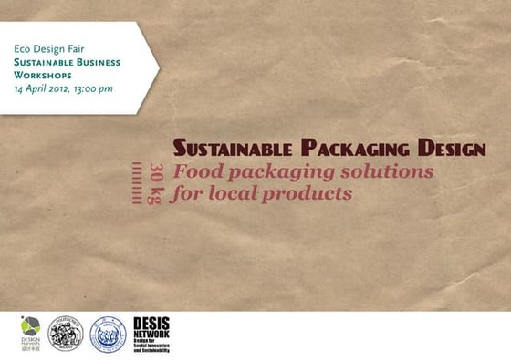 Presentation on eco friendly packaging materials | PPT