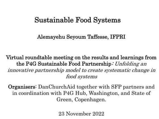 Global Food System Map | PPT