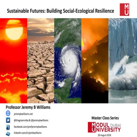 Sustainable Futures: Building Social-Ecological Resilience