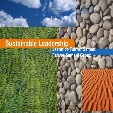 Sustainable Leadership Share Linkedin