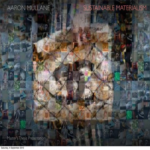 Designing for Sustainable Materialism