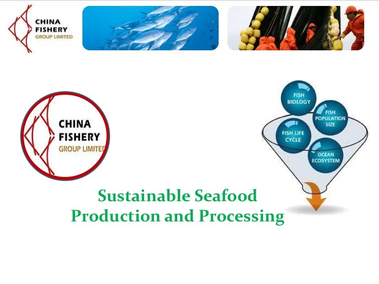 Sustainable seafood production and processing