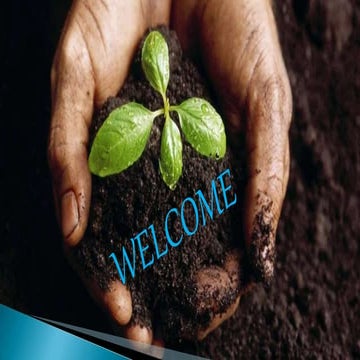 Sustainable soil fertility management