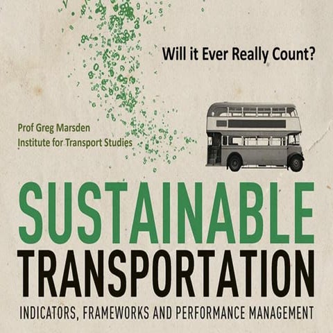 Sustainable transport - will it ever really count?