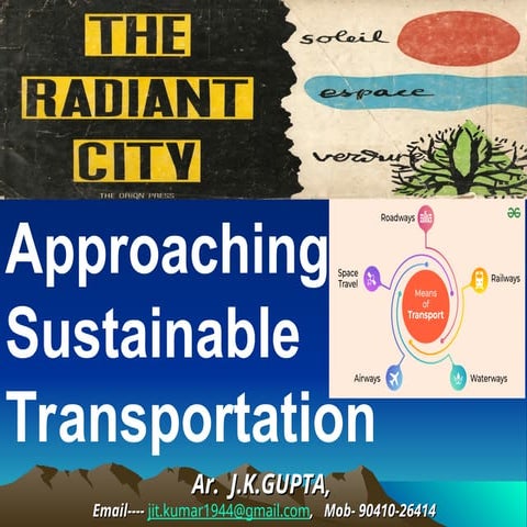 Making  Urban Transportation Sustainable