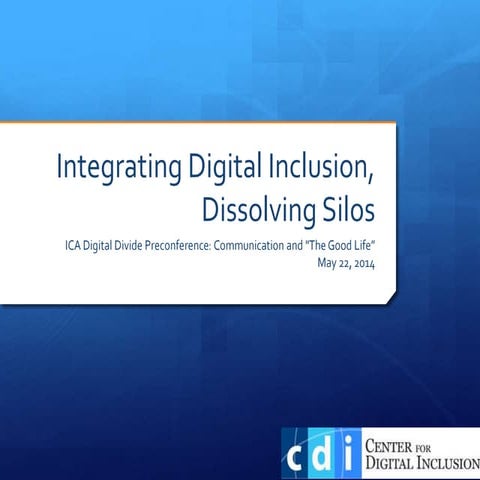 Sustaining digital inclusion | PPTX