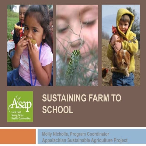 Farm to School Institute: Sustaining Farm to School Workshop
