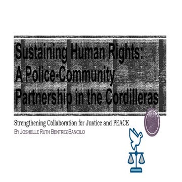 Sustaining Human Rights, A police-community partnership.pptx