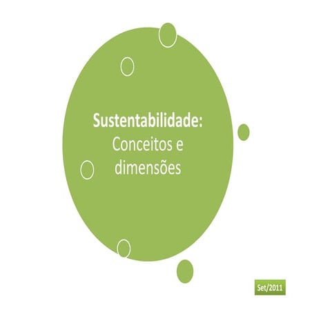 Sustentabilidade: Conceitos e Definições