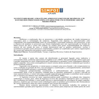 REAPROVEITAMENTO E RECICLAGEM DE RE...