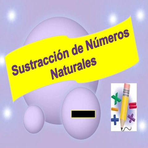 Sustraccion numeros naturales