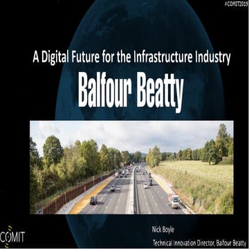 A Digital Future for the Infrastructure Industry #COMIT2019