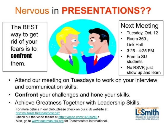 SU Toast Toastmasters' Meeting Conducting Flow | DOC
