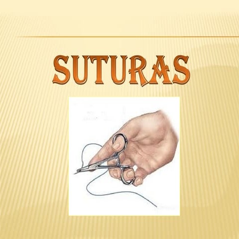 Suturas.