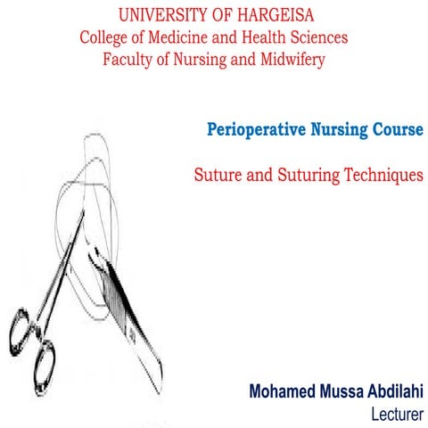 Suturing technique | PDF