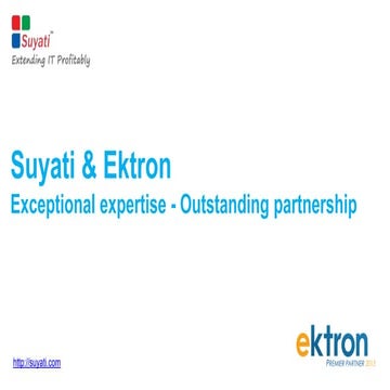 Ektron - Suyati Technologies