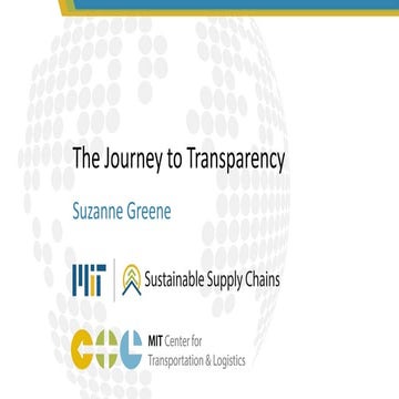 SPLC 2019 Summit: Supply Chain Transparency Is Now a Business Imperative: Imp...