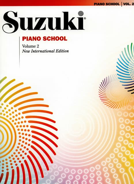 2 New International ed NEW Suzuki Piano School 2 BOOKS AND CD SET VOLUMES 1