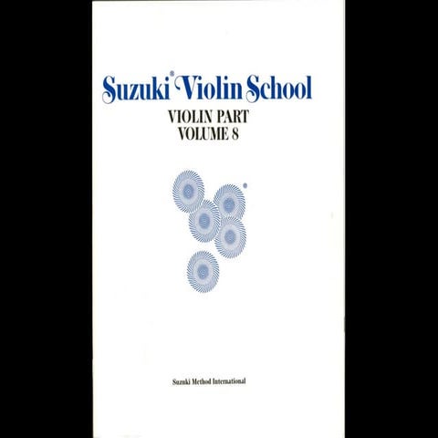 Suzuki violin method vol 08 | PDF
