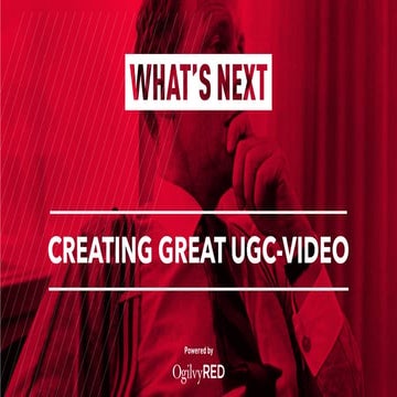 What's Next - Creating Great UGC Video with Storyvine