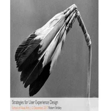 Strategies for User Experience Design